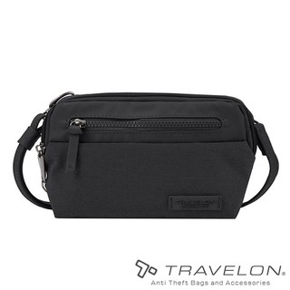 【Travelon 美國】METRO 防盜腰包 /肩背二用包『黑色』TL-43416