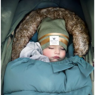 瑞典 幼童用品 0-6個月 寶寶 嬰兒 新生兒帽子 棉帽 毛帽 保暖 加絨 桔粉色