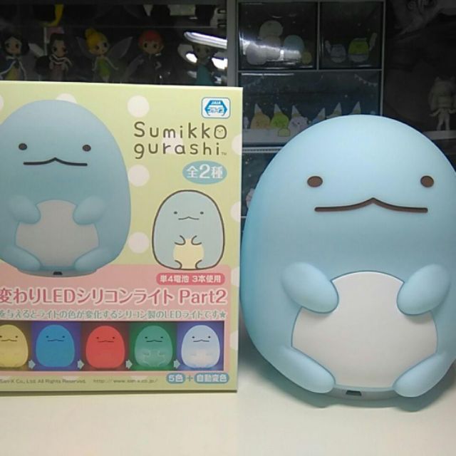 日本空運 景品 夜燈 LED 角落生物 恐龍 抓樂霸 toreba 夾娃娃