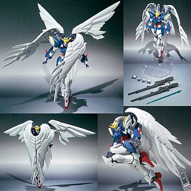 八田元氣小棧:日版ROBOT魂 95 飛翼鋼彈零式 EW版 天使鋼彈 Wing Gundam Zero XXXG-00W