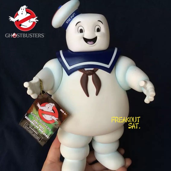 老番顛 現貨ghost Busters 捉鬼敢死隊魔鬼剋星棉花糖人棉花糖鬼米其林存錢筒撲滿公仔玩具 蝦皮購物