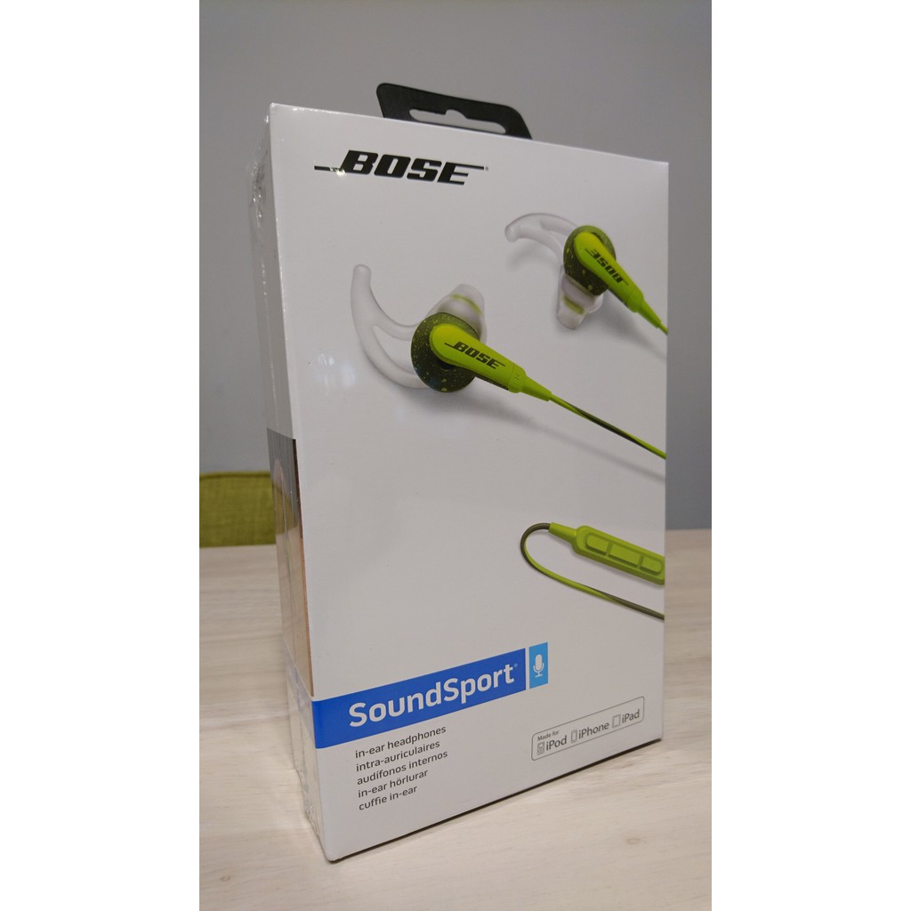 Bose SoundSport 耳道式 運動耳機