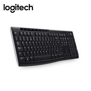 【酷3C】 Logitech 羅技 K270 無線鍵盤 K270 2.4GHz 中文版 全黑 鍵盤 有注音