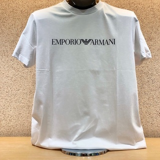 (Little bee小蜜蜂精品)Emporio Armani EA白短T-Shirt(零碼款式)(M/XL/2XL)