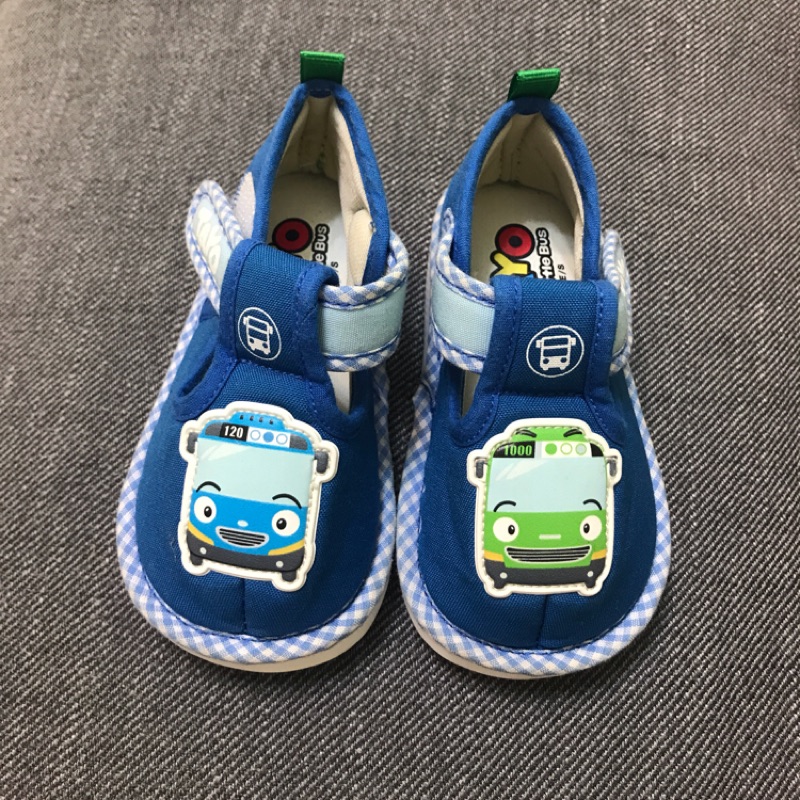 TAYO 男童涼鞋 藍色 嬰兒涼鞋 13號 （二手）