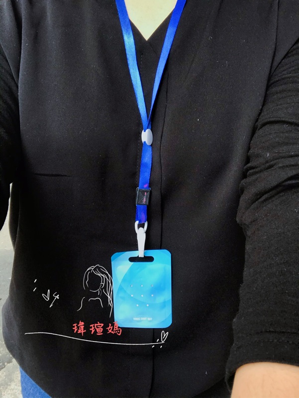【現貨供應】日本製TOAMIT Virus Shut Out掛頸迷你空氣隨身卡 兒童/孕婦/老人家/公車捷運族 隱形口罩