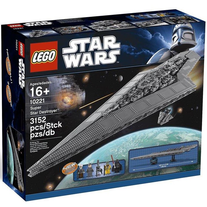 [台南 益童趣] LEGO 10221 星際大戰系列 Super Star Destroyer 超級滅星者(已絕版)