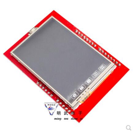 用於 Arduino UNO R3 Mega2560 LCD 模塊顯示板的 2.4 英寸 TFT LCD 觸摸屏屏蔽