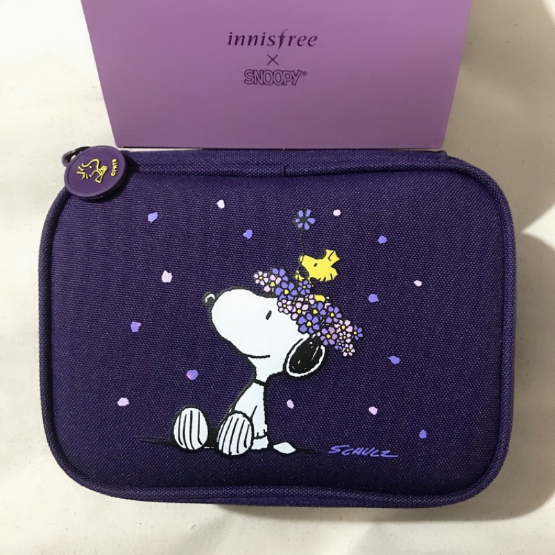 ⭐️免運⭐️_🌺innisfree x Snoopy 濟州寒蘭複合滋養霜小紫盒*月詩風吟*