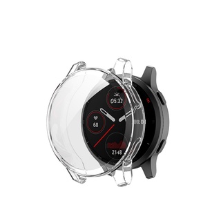 【全包透明殼】Garmin Venu 2S / vivoactive 4S 電鍍 保護殼 TPU 軟殼 防刮 防撞