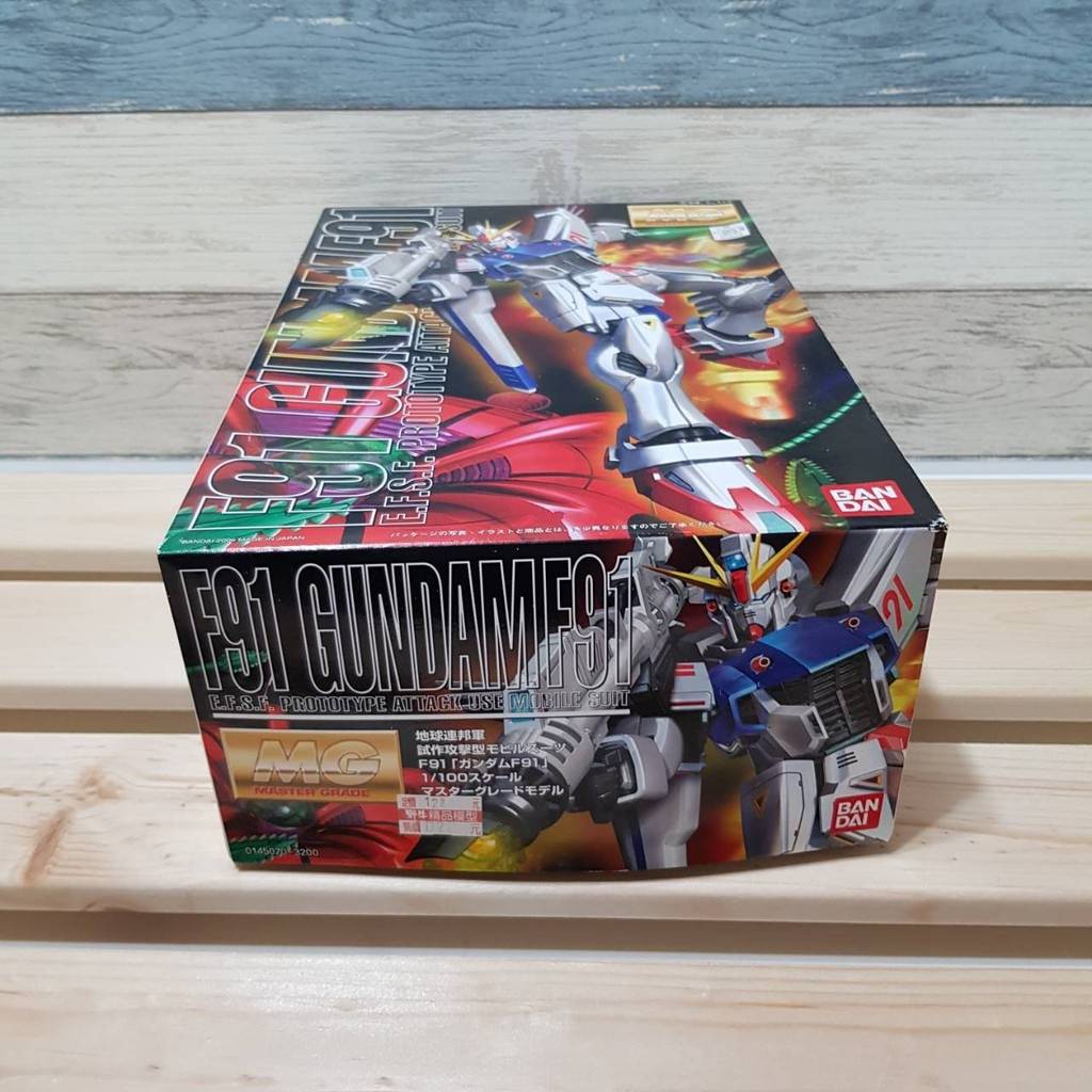 現貨萬代mg 1 100 Gundam F91 亞納海姆主角機附地台支架 妍兒小舖 蝦皮購物