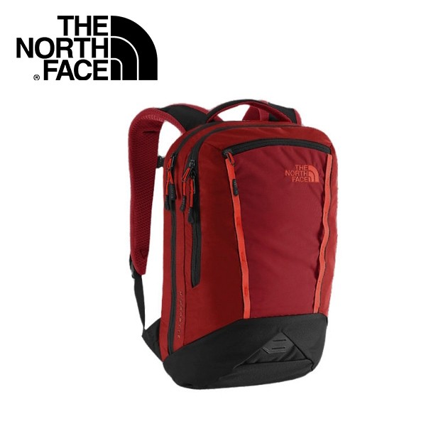 【The North Face 25L 17吋電腦背包《磚瓦紅/亞克力橘》】CWV9/休閒/旅遊/出國/悠遊山水