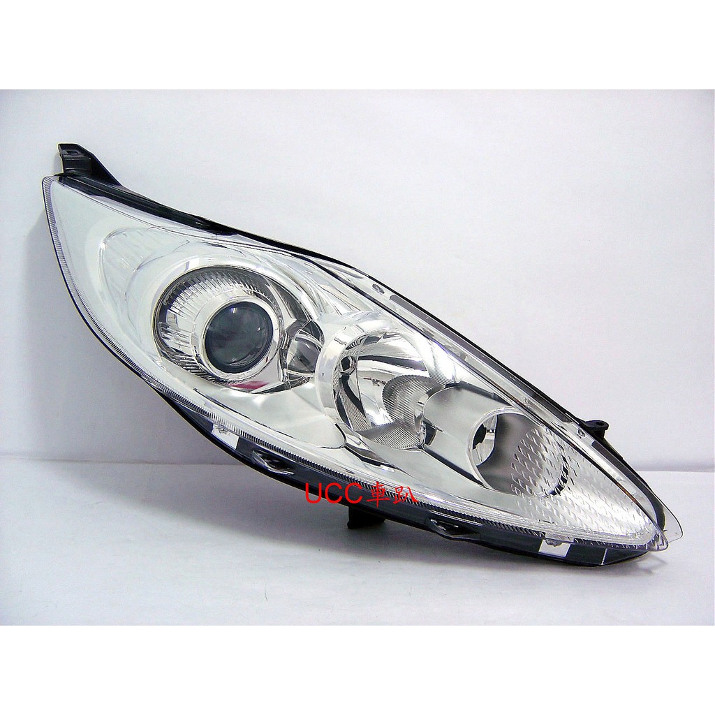 Ucc車趴 Ford 福特fiesta 09 10 11 12 13 原廠型晶鑽魚眼投射大燈一邊3200 蝦皮購物