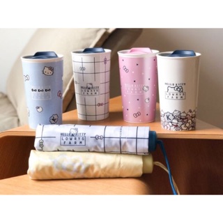 || 現貨可立即出貨 || 711 7-11 Hello Kitty 三美聯名 晴雨兩用傘/陶瓷隨行杯/時尚托特手提袋
