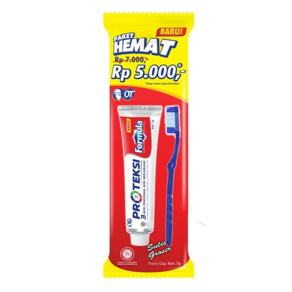 FORMULA PAKET HEMAT ( PASTA + SIKAT GIGI ) 牙膏牙刷組