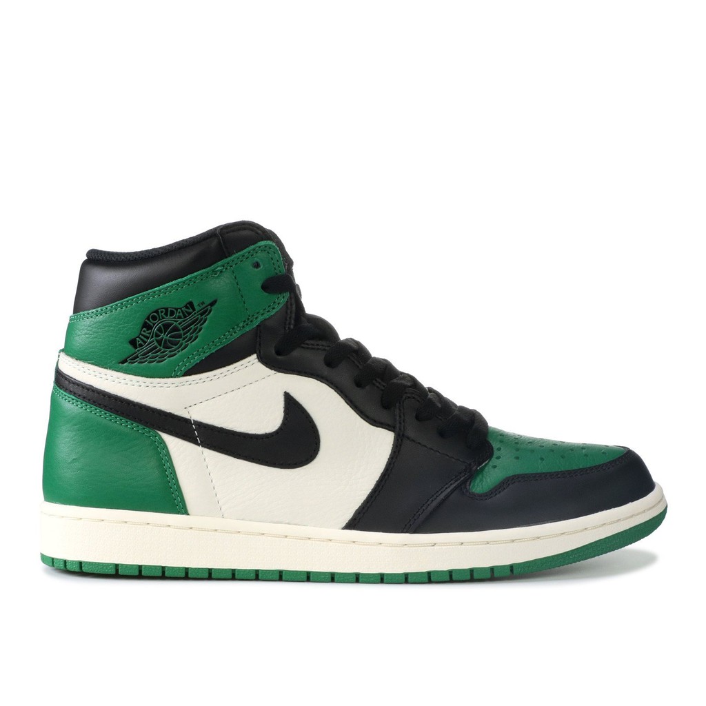 retro ones green