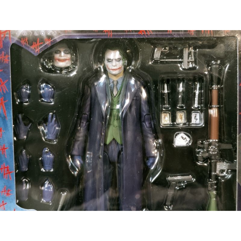 庫】 Mafex 051 小丑 2.0 蝙蝠俠 黑暗騎士 諾蘭 非 SHF 麥法蘭 正義聯盟 超人 貓女 神力女超人