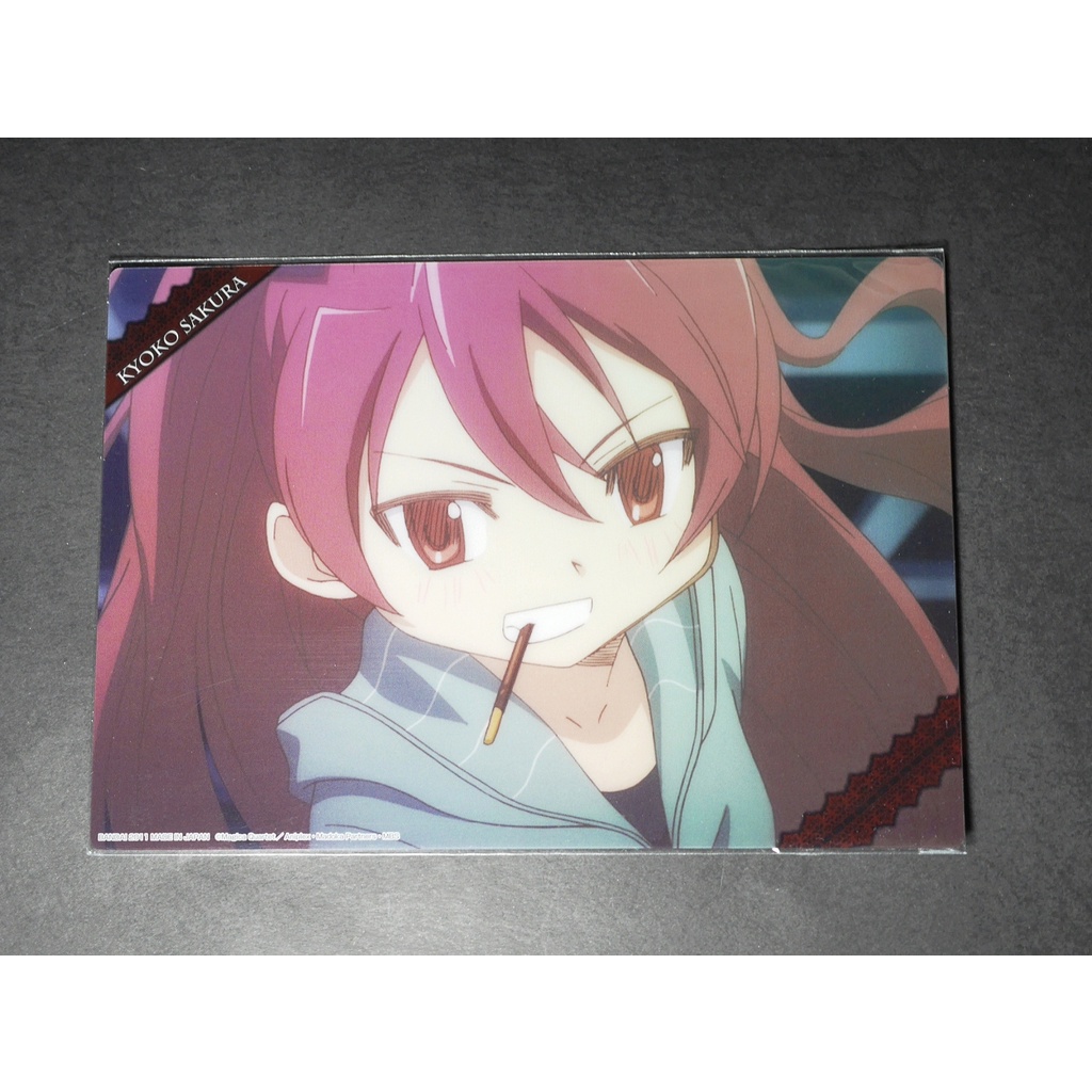 [加冰 已斷貨] (全新) 魔法少女小圓 A5尺寸 日版 塑膠海報卡 收藏卡 動畫款 佐倉杏子