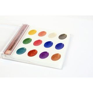 日本Kuretake吳竹 ZIG Watercolor Jewel Box 珠寶盒水彩盤-12色