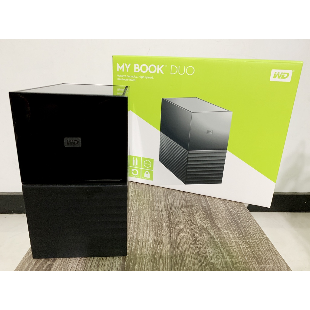 WD My Book Duo 8TB(4TBx2) 3.5吋USB3.1雙硬碟儲存