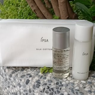 專櫃正品 IPSA茵芙莎 美膚機能液(流金水)30ml+濕潤平衡液 30ml+化妝棉50入 打包特價