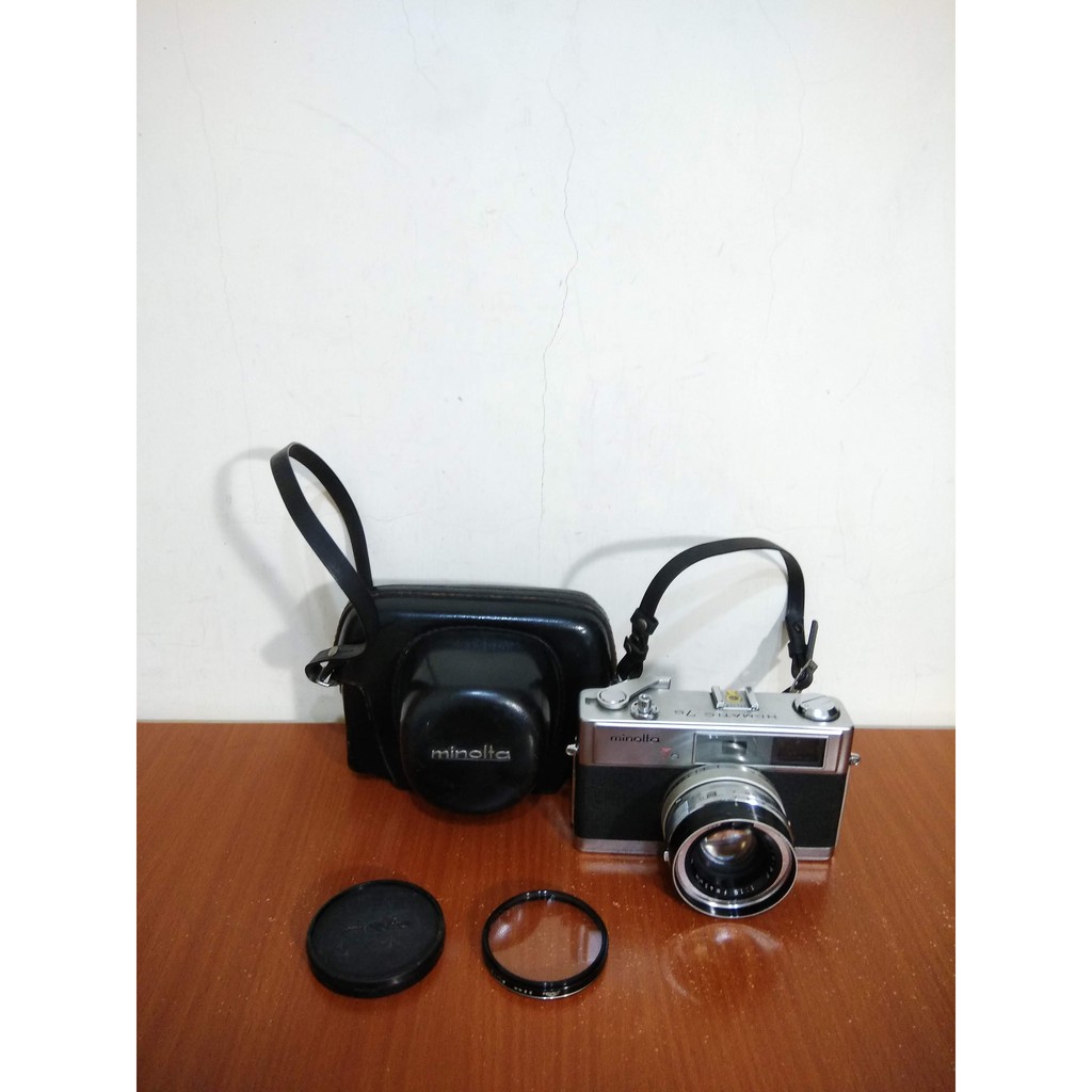 日本製 Minolta HI-MATIC 7s 銘機 七劍 底片相機 LOMO