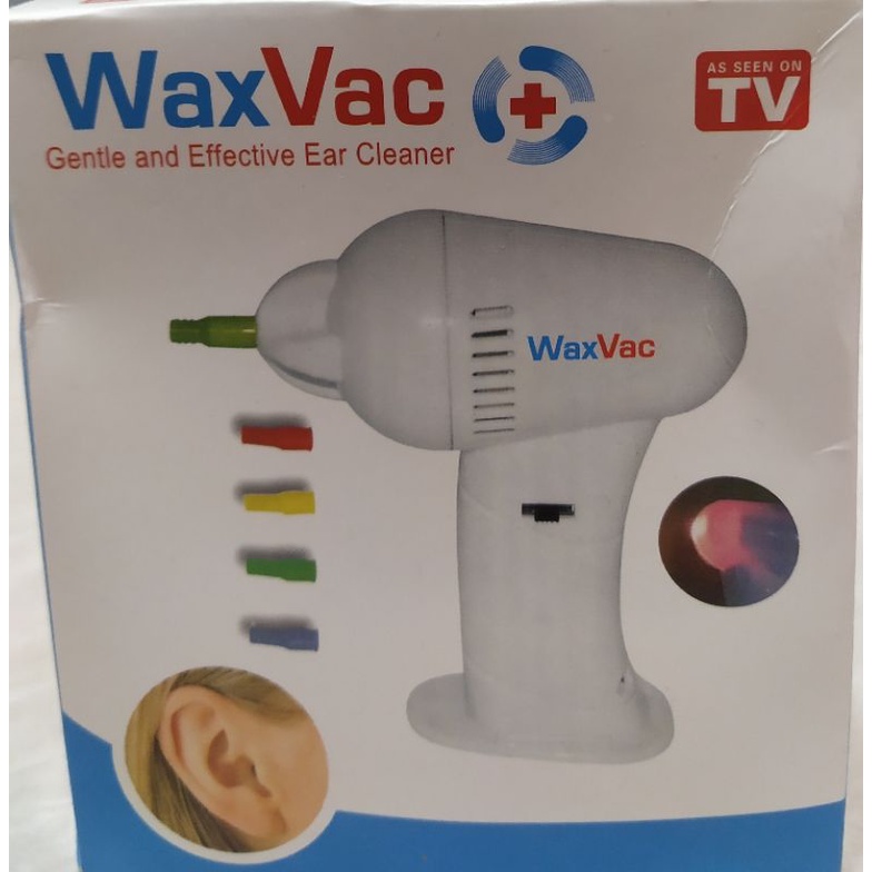 美國 WaxVac -萬用電動吸耳器，耳朵吸塵器