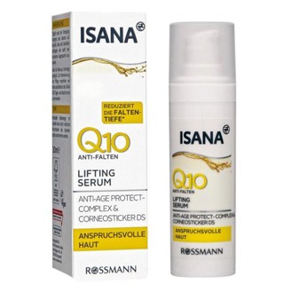 草Ba德國代購 ISANA Rossmann 臉部保養精華液 Q10撫紋精華素 30ml