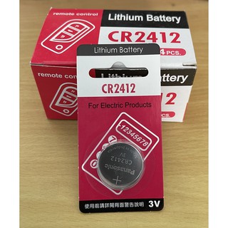 ～老實鋪～ Panasonic 原廠 CR2412 3v 鋰電池 凌志 LEXUS 遙控器電池 CR2412