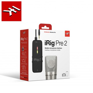 IK Multimedia iRig Pre 2 行動錄音介面【敦煌樂器】