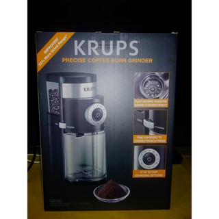 克魯伯 KRUPS GX550 全自動 粗細可調式 咖啡豆研磨機