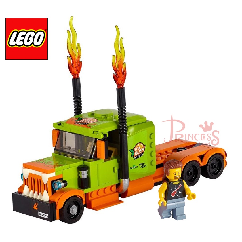 公主樂糕殿 LEGO 60294 拆售 大卡車頭 拖車頭 卡車 含司機  M032