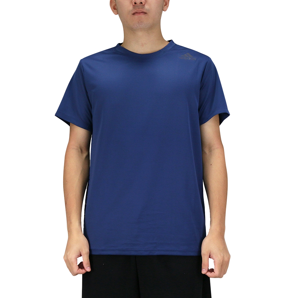 Adidas HEAT.RDY 男短袖上衣 FM2103 藍