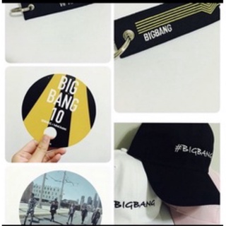 （重新上架）BIGBANG 禮包 組合包 電繡帽子 電繡鑰匙圈⚡️