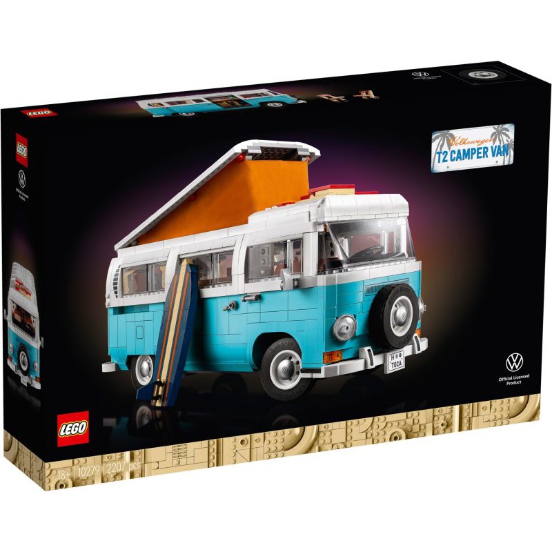LEGO 10279【福斯T2露營車】Volkswagen T2 Camper Van