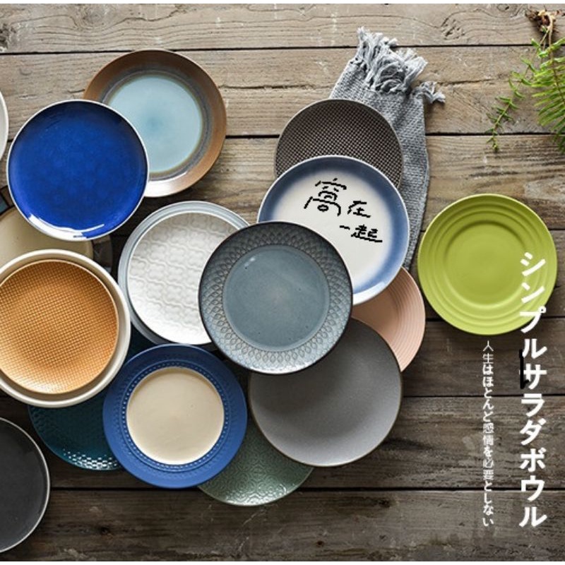 窩在一起【現貨熱銷💯】日式陶瓷西式餐盤 史努比 牛排盤 早餐點心盤 沙拉碗