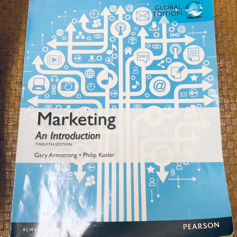 Marketing: An Introduction 12版 行銷學