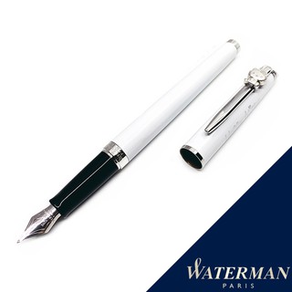 WATERMAN 威迪文 雋雅系列 × HELLO KITTY 45週年 聯名紀念款 白色 F尖 鋼筆 法國製造