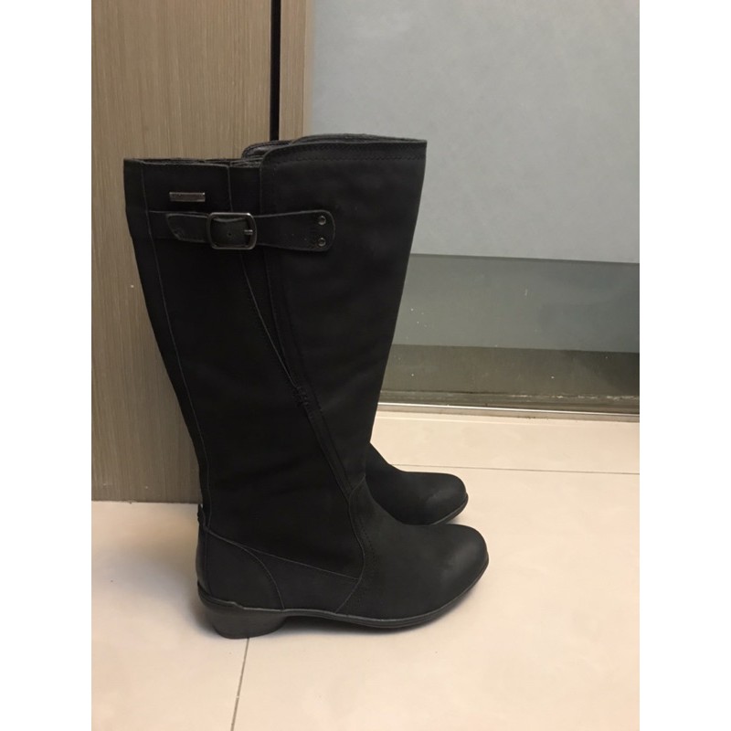 限定下標）稀有商品-現貨Rockport美國🇺🇸品牌。黑色長靴👢24.5全新（出價就賣）