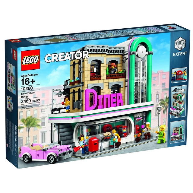 ❗️全新現貨盒況優❗️街景玩家必收🏬// Lego 10260 Downtown Diner 美式餐廳 ✨盒況優八角尖✨