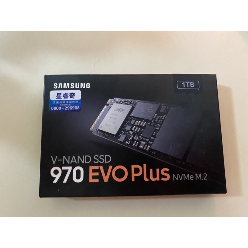 SAMSUNG 三星 970 EVO Plus 1TB NVMe M.2 2280 PCIe 固態硬碟(9.9成新)