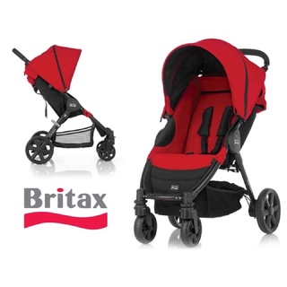 BRITAX B-agile 四輪推車/紅 二手