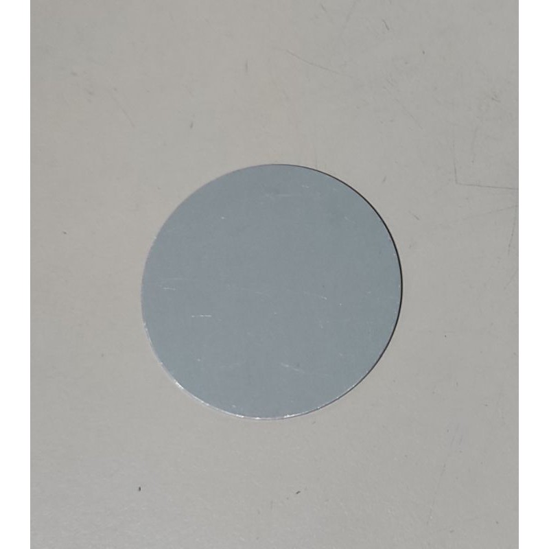 沖壓製造加工 0.5mm厚 鍍鋅板 SECC 圓鐵片 (直徑45mm)