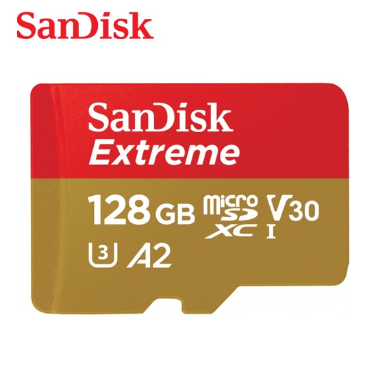 SanDisk 128G Extreme A2 V30 U3 microSDXC 記憶卡 190MB/s 廠商直送
