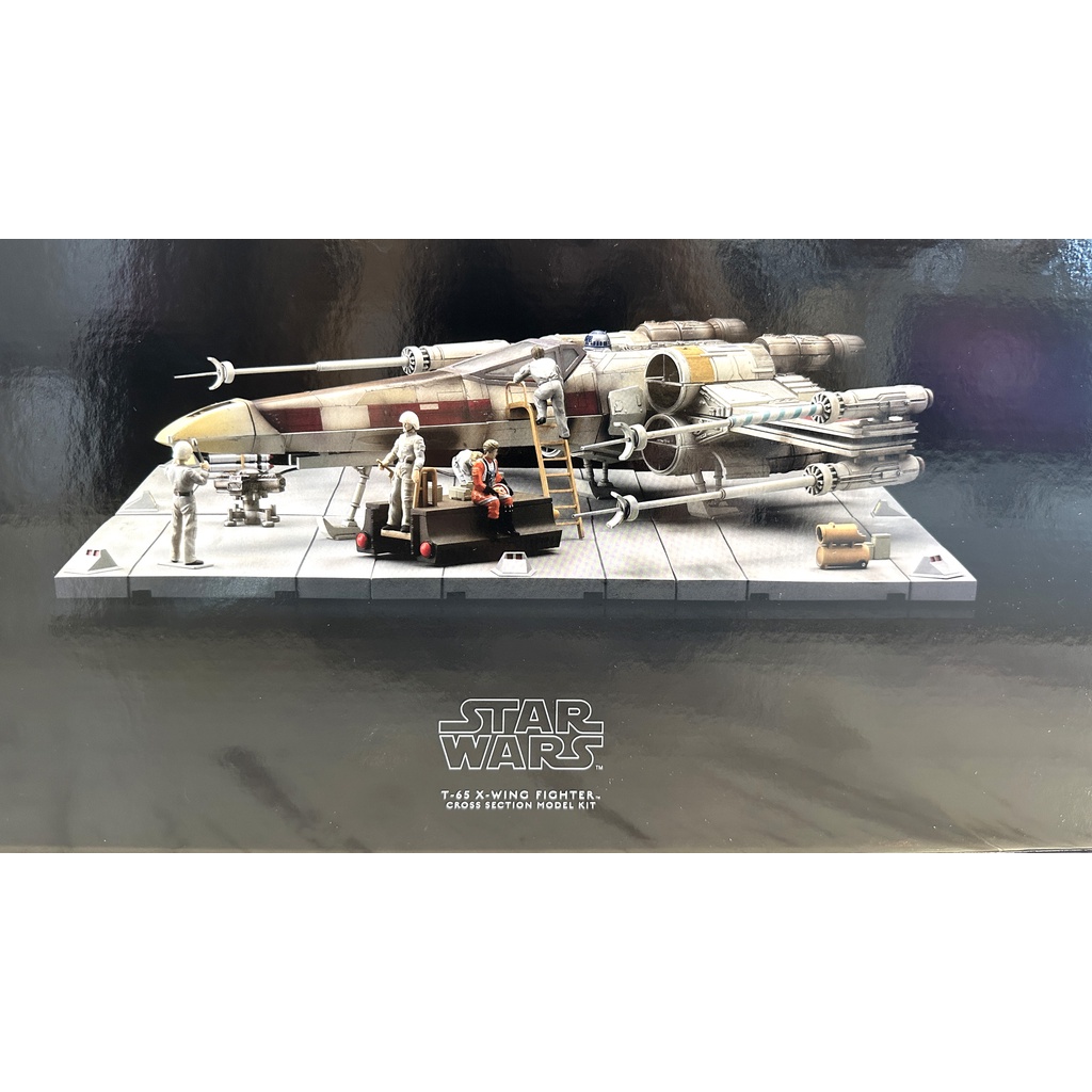 星際大戰 Star Wars x wing 戰機 壽屋 已上色模型 ARTFX 3D 1/35 場景組 機師 維修人員