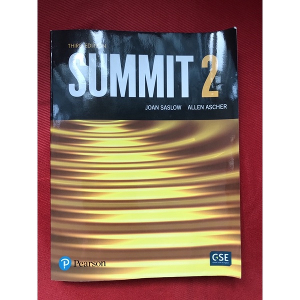Summit 2: Student’s book 3/e /輔仁大學高級英文課指定用書/附筆記及考古