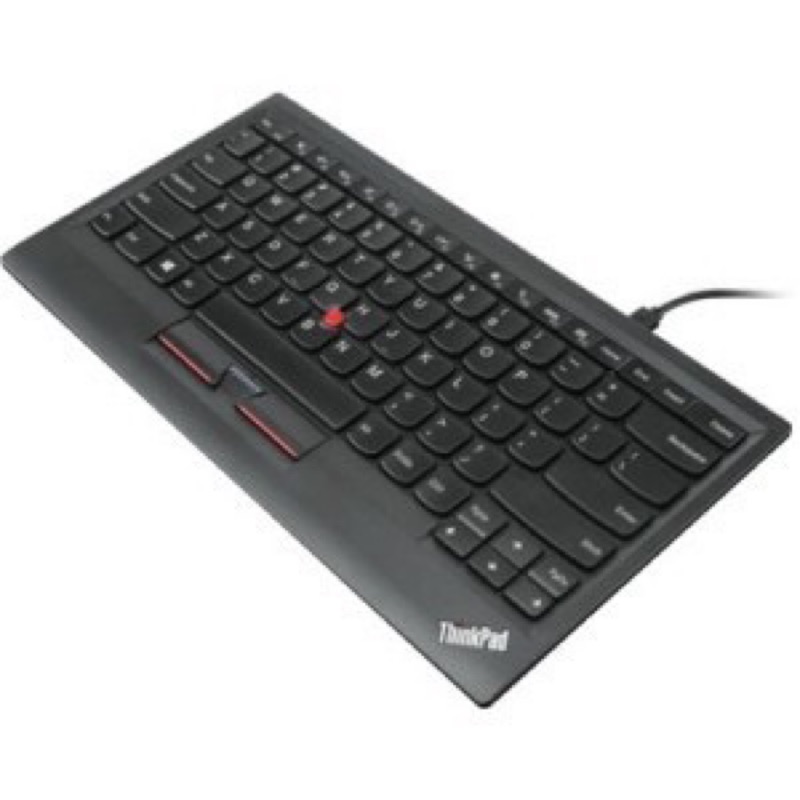 聯想ThinkPad 小紅點USB有線指點桿便攜旅行鍵盤鼠標一體0B4719012.3✨
