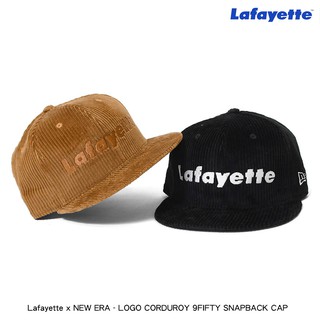 LESSTAIWAN ▼ Lafayette x NEW ERA - LOGO CORDUROY 9FIFTY CAP