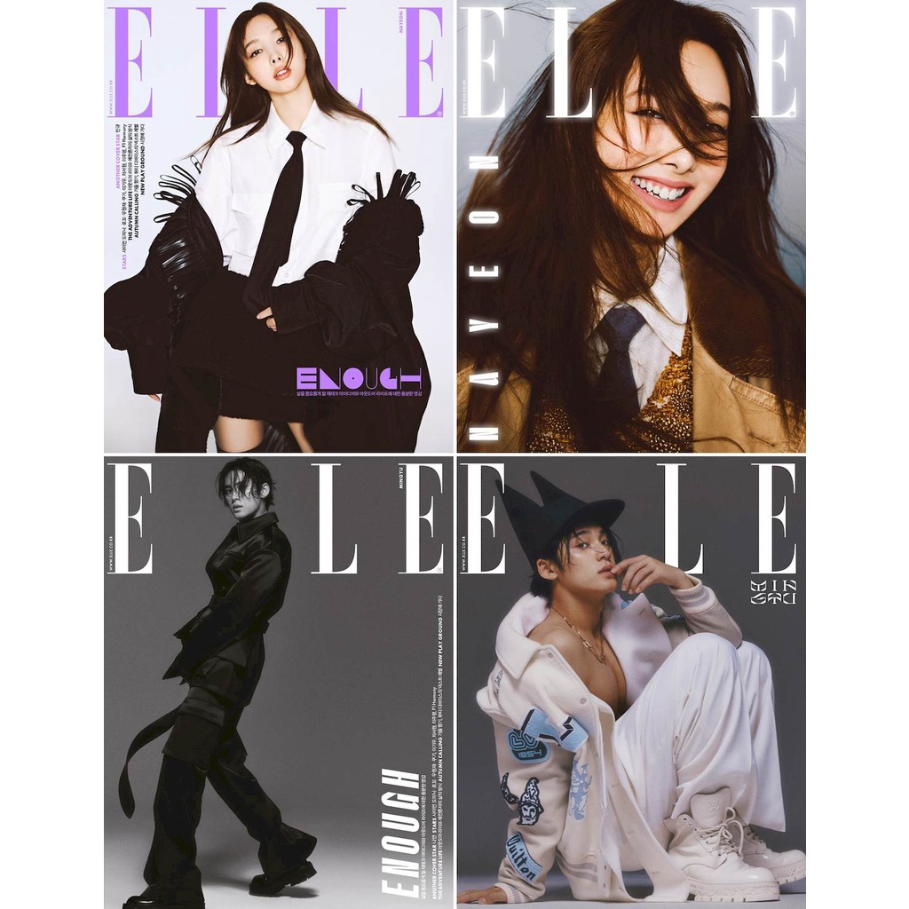 KPM-現貨 ELLE (KOREA) 10月號 2022 四款 娜璉 珉奎 韓國代購 Korea Popular Mall - 韓國雜誌周邊專賣店