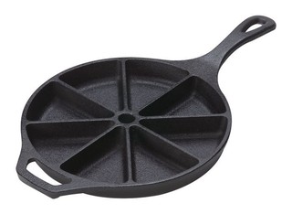 丹大戶外【LODGE】L8CB3 Wedge Pan 扇形燒烤盤(8pcs) 鑄鐵材質荷蘭鍋